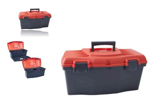 Tool Box Plastic 40*20.5*19.5cm 16'' 169095 (10/#_60/rkl)