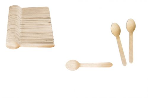 E.H. Spoon Wooden 100 Pieces Aku5447