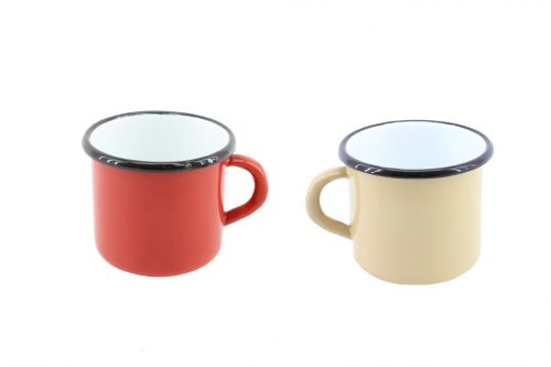 Enameled Mug 9cm 0.54 Liter