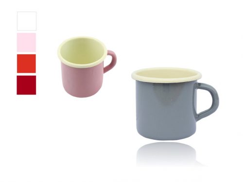 Enameled Mug 8cm 0.4 Liter