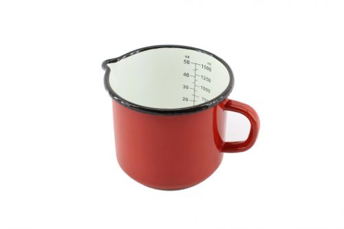 Enameled Mug Spout 14cm 1.8 Liter