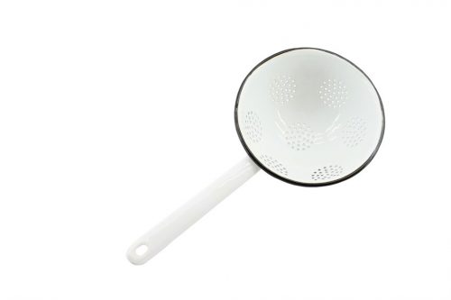 Enameled Pasta Strainer Handle 20cm