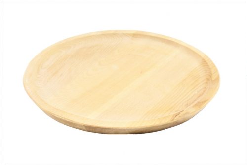 Pizzaschüssel aus Holz, rund, 30 cm