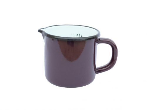 Enameled Mug Spout 10cm 0.75 Liter