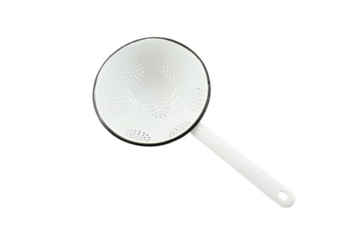 Enameled Pasta Strainer Handle 18cm