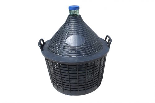 Demizson Glass Plastic Basket 5 Liter