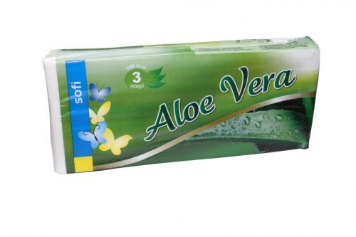 Papírzsebkendő Sofi 100 Darabos Illatos Aloe Vera 