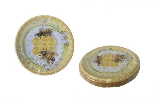 Threaded Roof 82mm 10 Pieces Honey Decorative