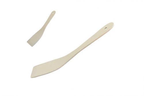 Wooden Spatula Bent 30cm