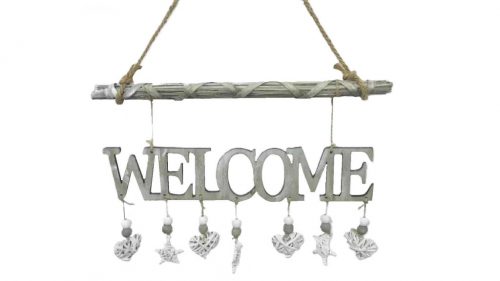 Ajtódísz Welcome 210-ADF-4 - 40*9cm