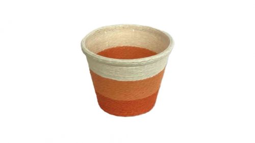 Coș de hârtie rotund 3Cs 9-16/ORANGE - D12,5*H11,5cm 10/160