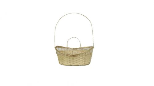 Coș de bambus natural 208-30/N - 30*16*H10/14/17/40cm