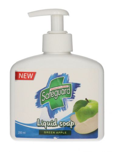 Sapun lichid Safeguard cu parfum de mere verde 250 ml