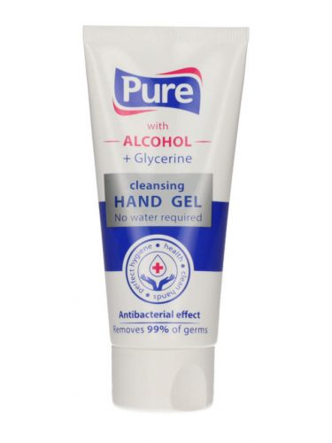 Gel de curatare maini cu efect pur antibacterian + glicerina + alcool 65ml