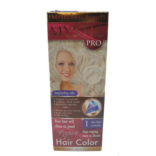 Vopsea cremă de păr Mystic 1 Silver Blonde