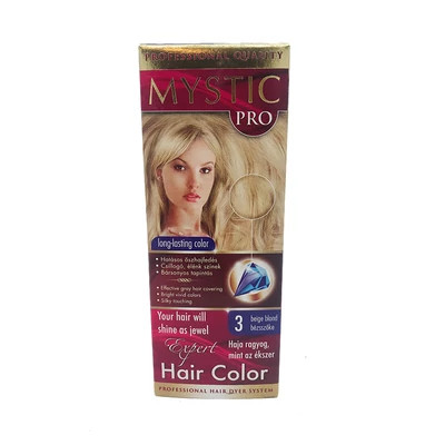 Vopsea cremă de păr Mystic 3 Beige Blonde