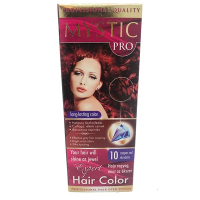 Vopsea cremă de păr Mystic 10 Copper Red