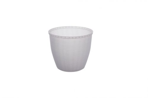 Cserép+Alátét Rattan 2.75 Literes Orchidea 