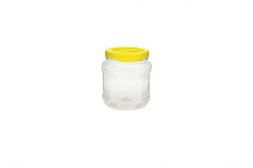 Jar Pet 1.5 liter with lid