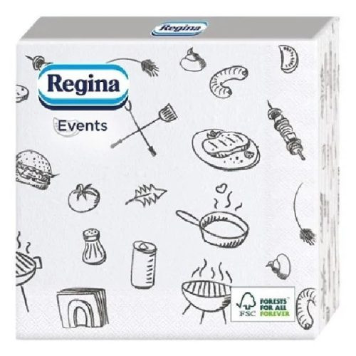 Servetel Regina Grill 3 Straturi 33*33cm 15 Bucati