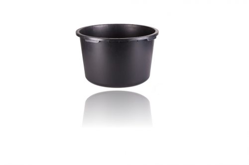 Round Pot 65 Liter Black