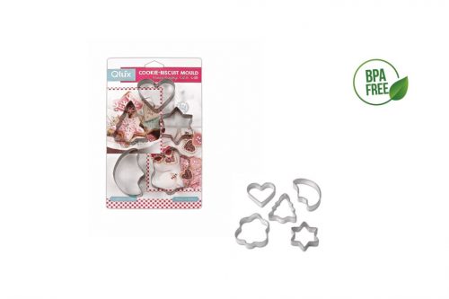 Cookie cutter Metal 5 pieces L-00155