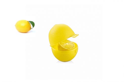 Lemon storage box Plastic L-00395