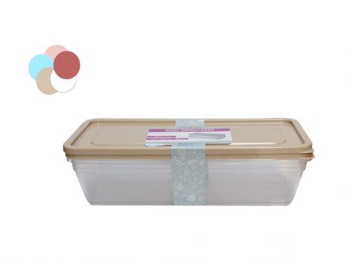 Food Box Set of 2 11*22.5*6.5cm