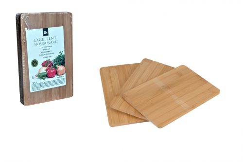 Cutting Board Bamboo 3 Pcs 14*22*0.8cm 784210300