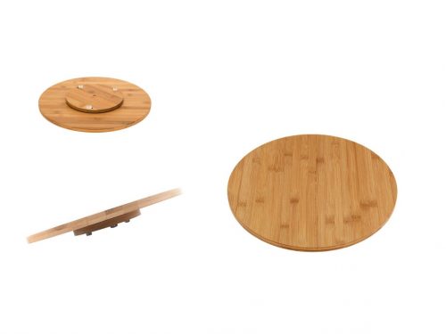 Serving Tray Bamboo Round Rotatable CP8400200