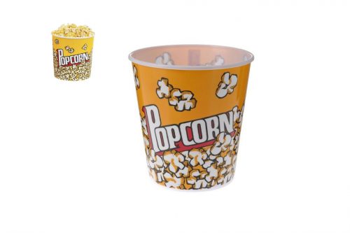 Popcorn Kosár Kerek Műanyag 314416440