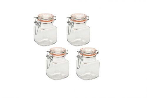 Buckle Storage Glass 4 Pieces 7*5cm CD1001600