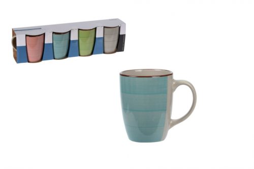 Mug Ceramic 4 Pieces 270ml Q93000010